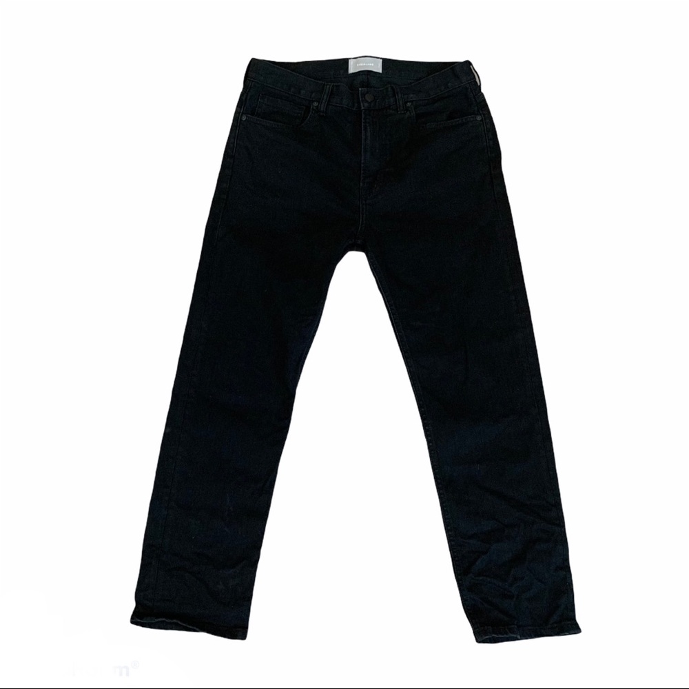 Everlane High Rise Black Skinny Jeans 30 Regular